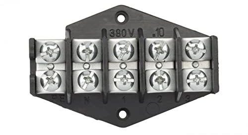 Abzweigring 5x10mm2 schwarz 0963-00 elektro-plast edelstahl 5906868438670