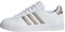 adidas Damen Grand Cloudfoam Lifestyle Court Comfort Shoes Schuhe, Cloud White/Platinum Metallic/Platinum Metallic, 42 EU