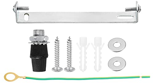 PATIKIL 110mm Ceiling Light Plate Kit, 1 Set Pendant Light Lighting Fixture Mounting Bracket Hardware for Home Office Chandelier