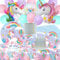 Decoraciones Cumpleaños Unicornio Incluir Unicornio Cumpleaños Globos y Vajilla de Unicornio Cumpleaños Platos Taza Servilletas Mantel Unicornio Cumpleaños Niña