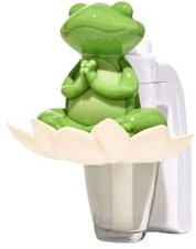 Bath & Body Works Yoga Frog Wallflowers Duftstecker, 1 Stück, Weiß