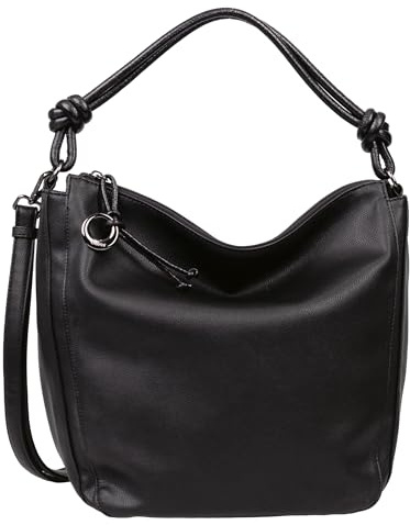 Gabor bags Laria Damen Hobo Bag Schultertasche Groß Schwarz