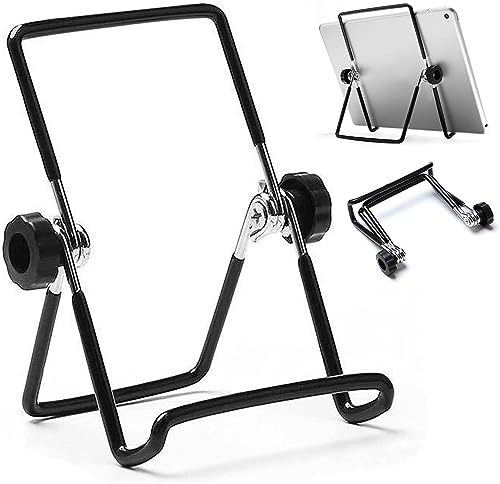 Tablet-Halterung, universeller Multi-Winkel, rutschfest, verstellbar, für 9-12,9 Zoll Tablet-PC, Pad (Schwarz)