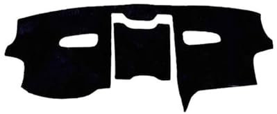 Armaturenbrett-Matte Für Mercedes Für Benz Für Vito W639 Für Viano Für Valente V Klasse 2004-2014 Dashboard Abdeckung Bord Matte Teppich Pad Sonnenschirm Anti-schmutzig rutschfeste Matte(Schwarz,LHD)