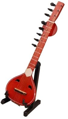 Instrument Modèle Ornements Mandoline Miniature Mini Mandoline Modèle D'instrument De Musique Réplique Collection Ornements Décoratifs Affichage(14)
