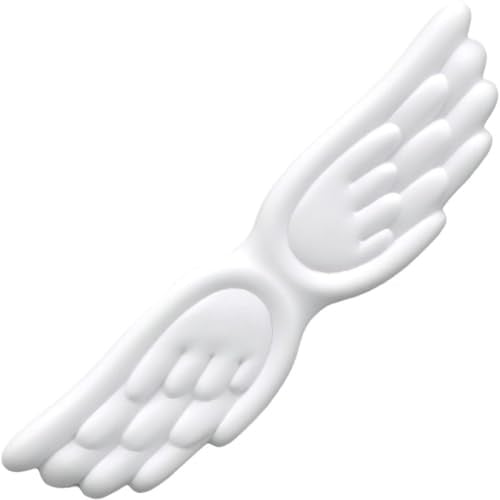 Luxylei Tastatur-handgelenkauflage, Engelsflügel, Tastatur-handgelenkauflage, Einfaches Tippen, Schmerzlinderung Für Computer Und Laptop, Heimbüro, Gaming