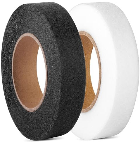 CZ Store®- Klebeband zum Aufbügeln |50 M|2-Pack|✮✮LEBENSLANGE GARANTIE✮✮- Selbstklebendes Saumband zum Reparieren von Stoff, Vorhang, Gardinen, Hosen, Kleidung, Jeans - Kein Nähen er (2)