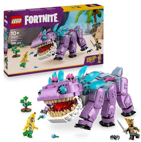 LEGO Fortnite Klombo – Actionfigur Dino zum Sammeln und Spielen – Mit Monster Minifiguren – Kreatives Spielzeug zum Bauen - Geschenk für Kinder, Mädchen und Fans des Videospiels ab 10 Jahren – 77077
