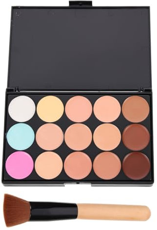 Ipetboom 2pezzi Palette Per Makeup Cosmetici Per Applicazione Per Nascondere Imperfezioni e Occhiaie Per Speciali