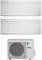 Climatizzatore 9000 + 9000 btu, Dual Split, con Pompa di calore, Classe energetica A++/A++