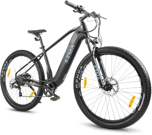 KIMDYMA U1, 29 Zoll E-Mountainbike, 140km Reichweite, Abnehmbarer Akku 36V 18Ah, 8-Gang, Hydraulische Scheibenbremsen, E-MTB E-Bike