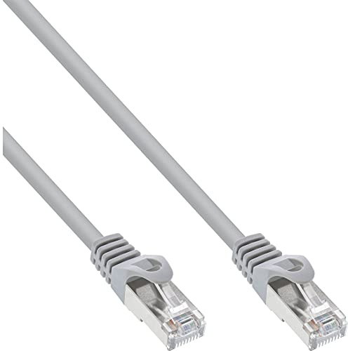 InLine 72500 Patchkabel, SF/UTP, Cat.5e, grau, 10m