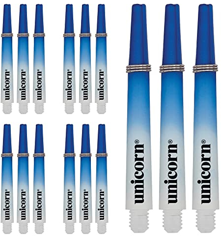 Unicorn Gripper 3 Zweifarbig Schaft, mittleres Gewinde, 5er Set, blau, Medium-44.2mm