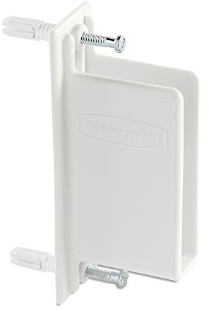 Wall Mount Bracket 2 1/2 in Height 3 11/16 in Width 4 1/2 in Length Plastic White