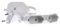 Hera Euro Y-Verteiler 21503160101 Stecker+2Buchsen Elektrisches Zubehör für Leuchten 4051268030304
