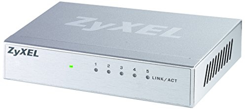 ZyXEL GS-105Bv2 Gigabit Ethernet Switch für Desktop (5-Port)