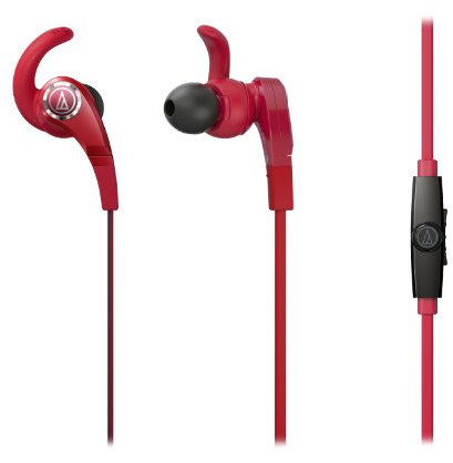 Audio-Technica ATH-CKX7ISRD SonicFuel Auricolari, Rosso