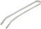 tepro Grillzubehör Grillzange aus Edelstahl, Länge: ca. 36,5 cm,Silber