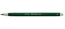 Faber-Castell Fallminenstift TK© 9400, ohne Clip, Minenst„rke: 3,15 mm, H„rtegrad: 4B, schwarz