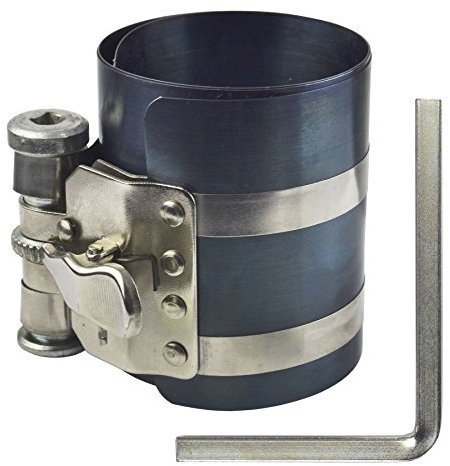AB Tools 75mm / 3 Engine Piston Ring Compressor Ratchet Type Clamp 53mm - 125mm