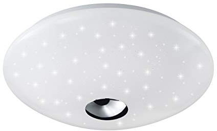 ACTION by WOFI 931501066385 A, Deckenleuchte, Plastik, 18 watts, Integriert, Weiß, 38.5 x 38.5 x 11 cm
