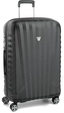 Roncato UNO Premium 2.0 Mittelgroßer Koffer 72 cm - Schwarz/Schwarz