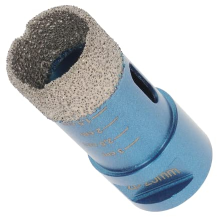PRODIAMANT punta diamantata per piastrelle 25 mm x M14 piastrelle, gres porcellanato, ceramica per smerigliatrice angolare Qualità premium