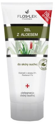 Floslek Pharma Aloe Vera Gel für die trockene Haut - 200 ml