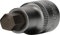 BRILLIANT TOOLS BT022864 1/2 Innensechskant Bit-Stecknuss, 55 mm lang, 10 mm [Powered by KS TOOLS]