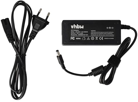 vhbw 1x alimentatore compatibile con Medion Erazer X6811, X6812, X6813, X6816, X6819, X6821, X7813, X7815, X7817 notebook, 65 W