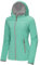 Little Donkey Andy Veste légère à capuche coupe-vent imperméable pour femme, Vert d'eau, XL
