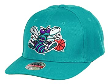 Mitchell & Ness M&N Stretch Snapback Cap Ground 2.0 Charlotte Hornets HWC