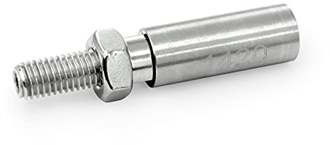 Kamsin 0960-2030 pneumatischer Deko-Nagler Air Power Finish Nagler Deco Tack Nagler für Möbel, Sofa, Leder, Polster (1420 Schafthülse - 14,2 mm)