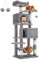 Feandrea Cat Tree, 155 cm Cat Tower for Indoor Cats, Plush Multi-Level Cat Condo with 5 Scratching Posts, 2 Caves, Hammock, 2 Pompoms, Light Grey PCT192W01