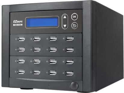 EZ DUPE 1:15 USB-Dupizierer – Selbstsändiger USB Flash-Kopierer & -Lösccher (DOD-Kompatibel) – USB Pantera
