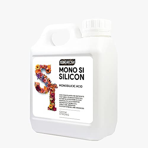 UK GROW - 10L Silicon - The Ultimate Silicon Solution for UK Gardens! - Maximize Plant Growth and Yield (10Ltr, Silicon)