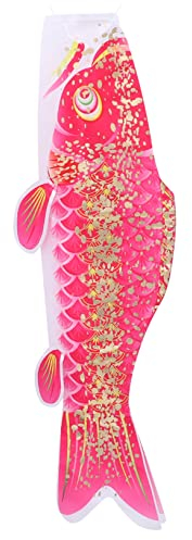 jojofuny Japanischer Karpfen-Windsack, Karpfen-Streamer Japanische Dekoration, Fischflagge Hängender Fisch-Windsack, Koi-Windsack, für Zuhause im Freien, Izakaya-Zimmer, Sushi-Bar, hängende