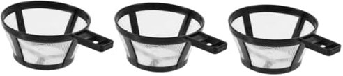 OSALADI 3pièces Filtre à Café Réutilisable Filtre à Eau Thé Conçu Pour Machines à Café Et Infusions