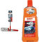 SONAX Microfaser FelgenBürste (1 Stück) & AutoShampoo Konzentrat (2 Liter) durchdringt und löst Schmutz gründlich, ohne Angreifen der Wachs-Schutzschicht | Art-Nr. 03145410