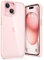 ULAK for iPhone 15 Plus Case Clear, [Anti-Yellow] Heavy Duty Protection Transparent Shockproof Rugged Cover Soft TPU Hard Bumper Safe Grip Protective Light Cover for iPhone 15 Plus 6.7 - Pink