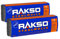 RAKSO Stahlwolle mitte 1-400 g, 2 Banderolen à 200g, glättet Holzoberflächen, entfernt alten Lack v. Antikmöbeln, säubert Hartgummiböden