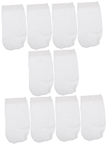 CAXUSD Elastische Skimmersocken für Poolpumpe mit Nylonmaterial 10 Stück Poolfilter Beutel für Swimmingpool Zubehör zur Sommerstimmung und Feinen Wasserfilterung