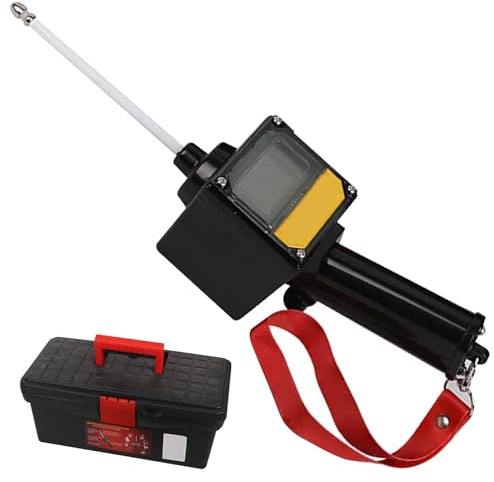 Detector de ovulación para perros 2 Prueba de progesterona impermeable LCD para perros con sonda magnética y cordón de la batería de la batería Propiedad de embarazo de perros Suministros de cría de