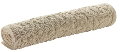 Vivaraise Badematte Gilda leinen 54 x 64 cm