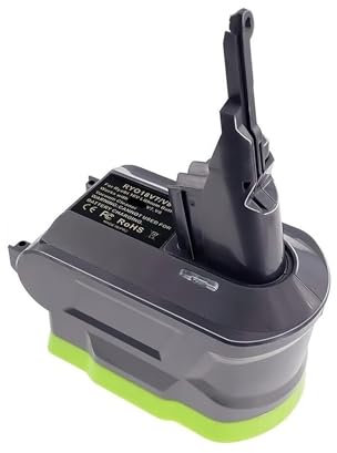 Convertitore Adattatore For Batteria, Compatibile Con Ryobi, Batteria Al Litio Da 18 V Da Sostituire, Compatibile Con Aspirapolvere Dyson V7 V8
