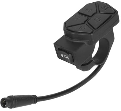Oshhni Bike Control Button Multifunktionale Schalter Multifunktional Elektrischer Roller Lenkerschalter Können Die Für Hupe, Scheinwerfer Und Linke Und Rechte Blinker Kontrollieren,Wasserdicht