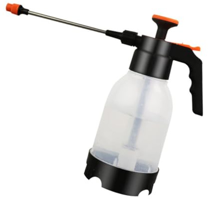 Beavorty Pulverizador Manual de Agua para Jardín Botella Transparente y Mango Largo para Regar Plantas en Casa y Terraza