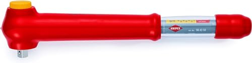 Knipex Clé dynamométrique avec carré mâle, réversible 385 mm (carte LS/blister) 98 43 50