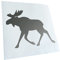 Kiwistar - Elch/Schweden 13 x 10 cm JDM Decal Sticker Aufkleber Racing Die Cut Silber - 13x10cm