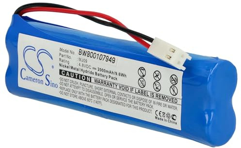 vhbw Battery compatible with I-Stat MCP9819-065 Medical Equipment (2000 mAh, 4.8 V, NiMH)